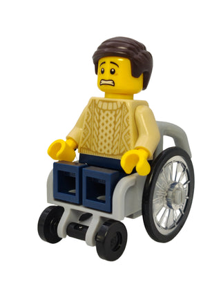 Male with Tan Knit Sweater, twn388 Minifigure LEGO®
