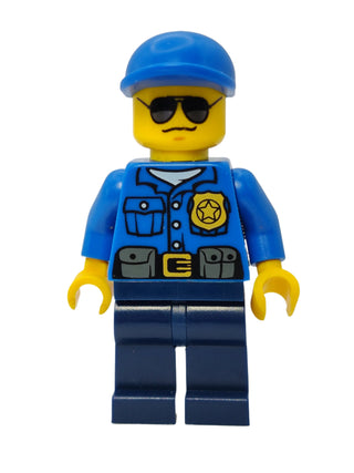 Police - City Officer with Gold Badge and Sunglasses, cty0465 Minifigure LEGO®