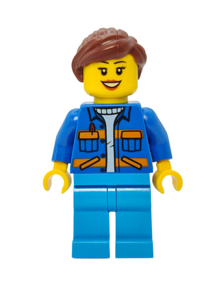 Garbage Worker - Female, cty0957 Minifigure LEGO®