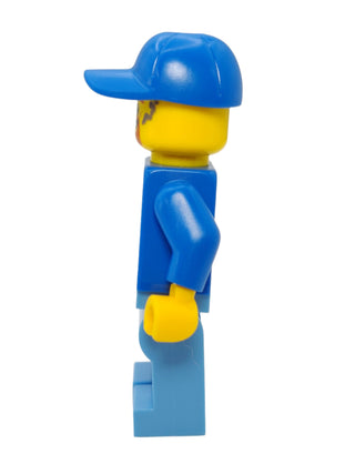 Garbage Worker - Male with Goatee and Splotches, cty0956 Minifigure LEGO®