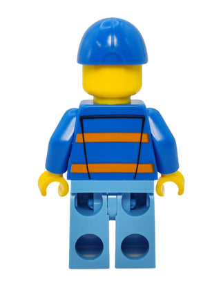 Garbage Worker - Male with Goatee and Splotches, cty0956 Minifigure LEGO®