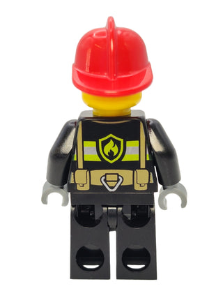 Fire - Reflective Stripes and Stubble Beard, cty0951 Minifigure LEGO®