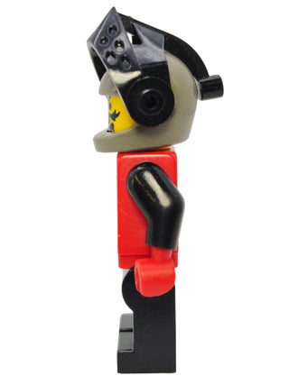 Fright Knights, Dark Gray Helmet with Black Visor, Lion Crest, cas551 Minifigure LEGO®