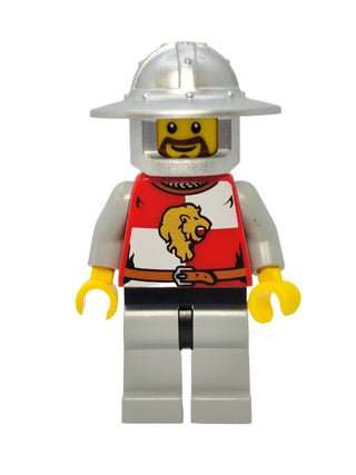 Lion Knight Quarters - Brown Beard Rounded, cas445 Minifigure LEGO®