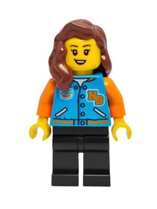 Female with Sports Jacket, twn393 Minifigure LEGO®