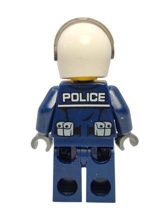Police - City Motorcycle Officer with Silver Sunglasses, cty0449 Minifigure LEGO®