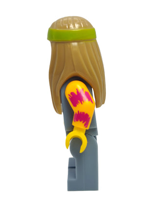 Flower Child - Orange Glasses and Tie Dye Shirt, col305 Minifigure LEGO®