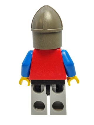 Scale Mail - Red with Blue Arms and Dark Gray Chin-Guard, cas158 Minifigure LEGO®