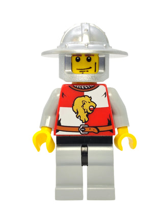 Kingdoms - Lion Knight Quarters with Vertical Cheek Lines, cas446 Minifigure LEGO®