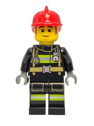 Fire Fighter - Bob and Red Hat, hol248 Minifigure LEGO®