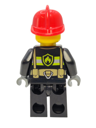Fire Fighter - Bob and Red Hat, hol248 Minifigure LEGO®