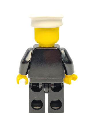 Police - Suit with 4 Buttons and White Hat, cop001 Minifigure LEGO®