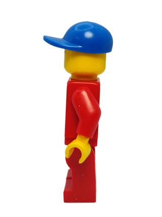 Paramedic Female - Red Uniform and Blue Short Bill Cap, cty0317 Minifigure LEGO®