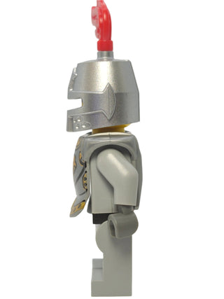 Lion Knight Armor with Lion Head and Belt - Gray Beard, cas443 Minifigure LEGO®