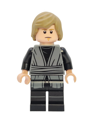 Luke Skywalker - Dark Bluish Gray Jedi Robe, sw1370 Minifigure LEGO® Like New
