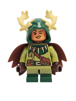 Halfling Druid, coldnd-5 Minifigure LEGO® Minifigure Only - Female Head