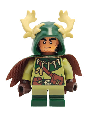 Halfling Druid, coldnd-5 Minifigure LEGO® Minifigure Only - Male Head