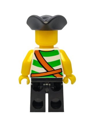 Pirate Green/White Stripes, pi106 Minifigure LEGO®