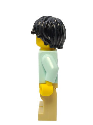 Lunar New Year Parade Participant - Light Aqua Tang Jacket, hol305 Minifigure LEGO®