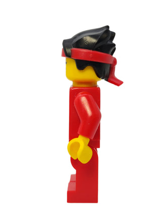 Lunar New Year Parade Participant - Red Tang Jacket with Red Headband, hol318 Minifigure LEGO®