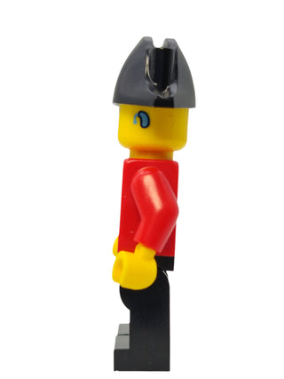 Lunar New Year Parade Participant - Red Tang Shirt with Pirate Bicorne Hat, hol321 Minifigure LEGO®