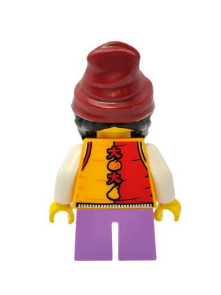 Girl Child - Red and Bright Light Orange Jacket, hol308 Minifigure LEGO®