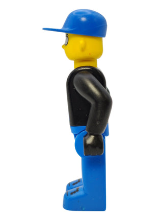 Police - Black Jacket and Sunglasses, 4j008 Minifigure LEGO®