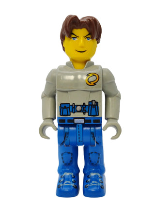 Jack Stone - Gray Jacket and Blue Legs, js004 Minifigure LEGO®