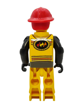 Fireman in Hat #1, js001 Minifigure LEGO®