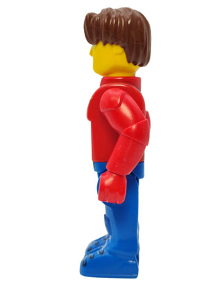 Jack Stone - Red Jacket and Blue Overalls, js015 Minifigure LEGO®
