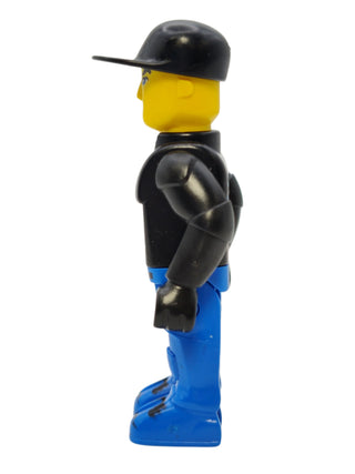 Police - Black Cap with Star, js016 Minifigure LEGO®