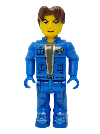 Jack Stone - Blue Jacket and Blue Pants, js026 Minifigure LEGO®