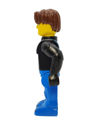 Jack Stone - Black Jacket and Blue Vest, js013 Minifigure LEGO®