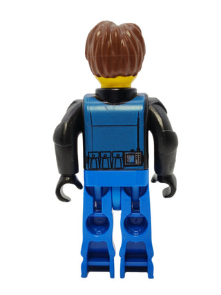 Jack Stone - Black Jacket and Blue Vest, js013 Minifigure LEGO®