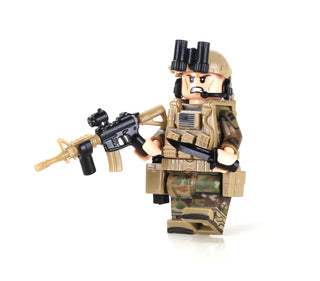 Army Ranger OCP SF Soldier Custom Minifigure Custom minifigure Battle Brick   