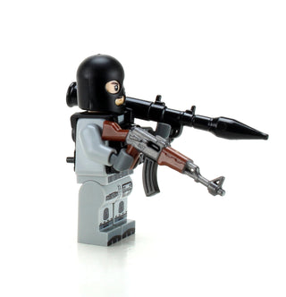 Mercenary Bandit Custom Minifigure, BB37 Custom minifigure Battle Brick