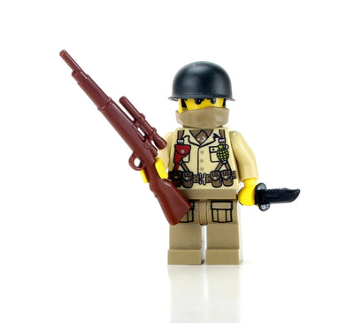 WW2 US marine Soldiers made with real LEGO® minifigures
