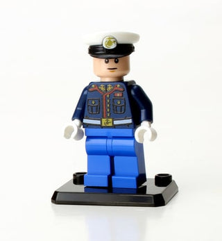 Marine Corps Dress Uniform Minifigure Custom minifigure Battle Brick   