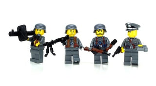 German WW2 Soldiers Complete Squad Minifigures Building Kit Battle Brick