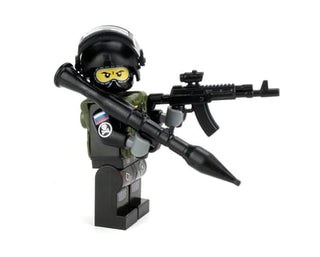 Russian FSB Spetsnaz Alpha Group Custom Minifigure Custom minifigure Battle Brick   