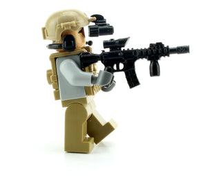 Value Tan Army Soldier, BB85 Custom minifigure Battle Brick