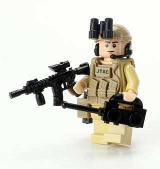JTAC Air Force Special Forces Value Minifigure, BB87 Custom minifigure Battle Brick