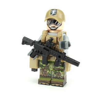 Marine Raider Special Forces Minifigure, BB61 Custom minifigure Battle Brick