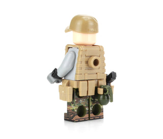 Marine Raider Special Forces Minifigure, BB61 Custom minifigure Battle Brick
