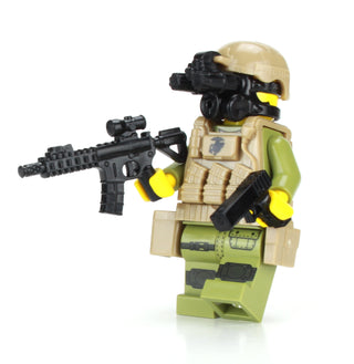 Marine Expeditionary Unit (MEU) Visit Board Search Seizure minifigure, BB42 Custom minifigure Battle Brick