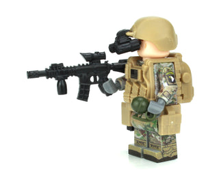 Army OCP 101st Airborne Minifigure, BB28 Custom minifigure Battle Brick
