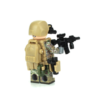 Army OCP 101st Airborne Minifigure, BB28 Custom minifigure Battle Brick