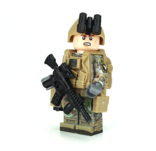 Army OCP 101st Airborne Minifigure, BB28 Custom minifigure Battle Brick