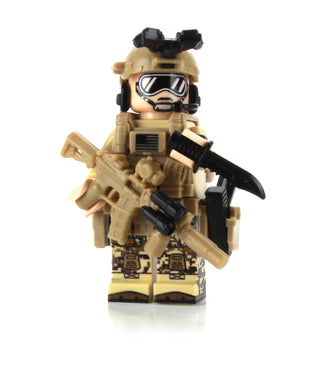 Navy Seal Team 6 Special Forces Custom Minifigure, BB47 Custom minifigure Battle Brick