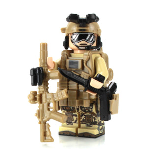 Navy Seal Team 6 Special Forces Custom Minifigure, BB47 Custom minifigure Battle Brick